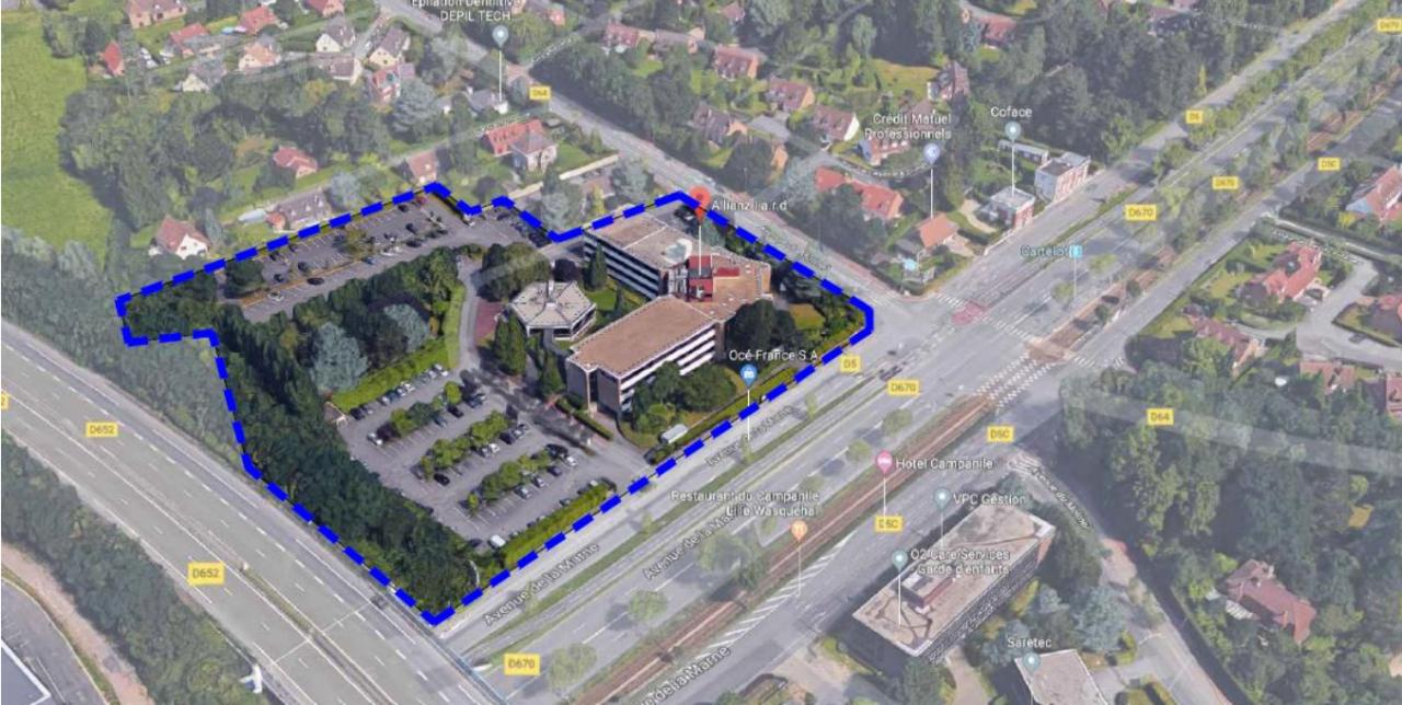 Bureau Wasquehal 4000m² Location bureau Wasquehal Nord OLBUR2425290 2